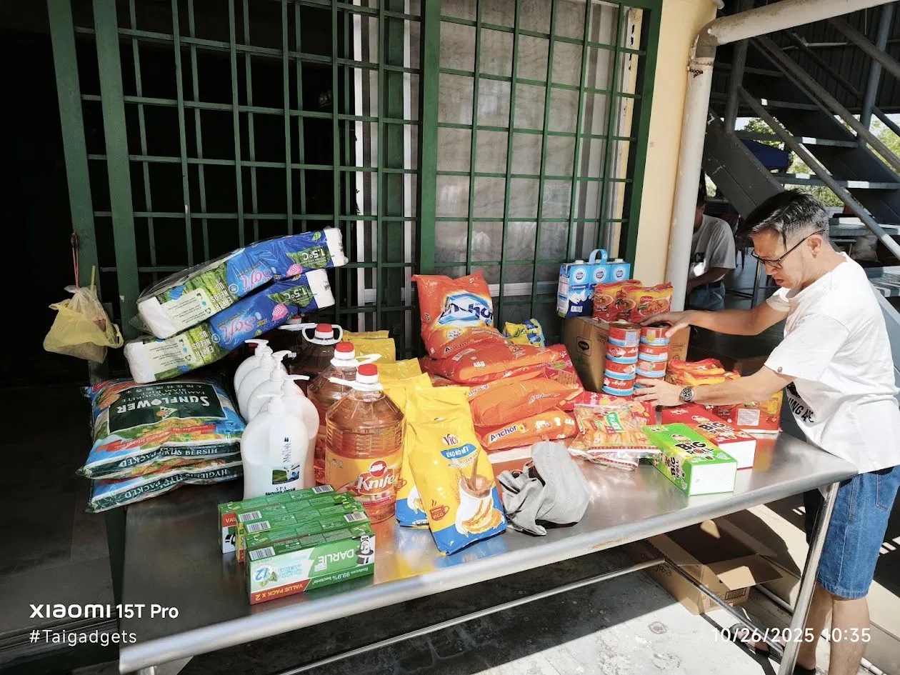 Charity donation supplies
